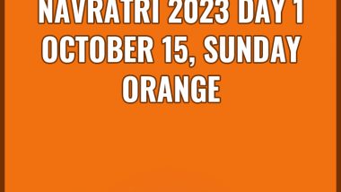 Navratri 2023 Colours: Day-Wise Colors for Nine Days of Navaratri Festival
