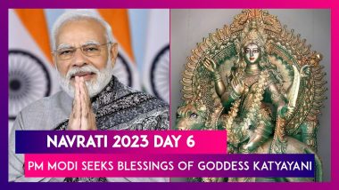 Navratri 2023 Day 6: PM Narendra Modi Shares Video Of Goddess Katyayani And Seeks Blessings