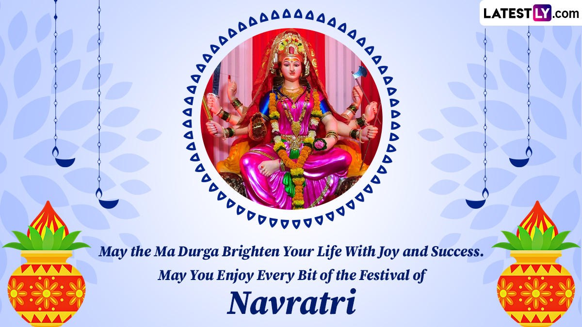 Happy Sharad Navratri 2023 Greetings Whatsapp Messages Images Quotes Sms And Hd Wallpapers 7473