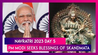 Navratri 2023 Day 5: PM Narendra Modi Wishes Nation, Shares Video Of Goddess Skandmata And Seeks Blessings