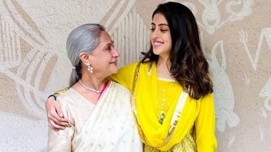 Navya Nanda Teases Her Nani Jaya Bachchan in Latest Insta Pic, Says 'Finally Smiling For The Paps'