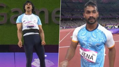 Asian Games 2023: Neeraj Chopra Secures Gold Medal, Kishore Jena Grabs Silver in Men’s Javelin Throw