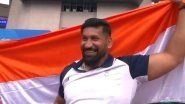 Asian Para Games 2023: Neeraj Yadav Sets New Record, Clinches Gold Medal in Men&rsquo;s Javelin Throw F55 Event