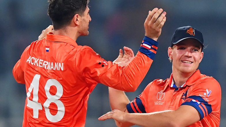 Netherlands Beat Bangladesh by 87 Runs in CWC 2023 Match: Scott Edwards, Bowlers Star As Dutch Pull Off Yet Another Shock Victory in ICC Cricket World Cup Game