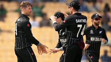 How to Watch NZ vs SA ICC Cricket World Cup 2023 Match Free Live Streaming Online? Get Live Telecast Details of New Zealand vs South Africa CWC Match With Time in IST