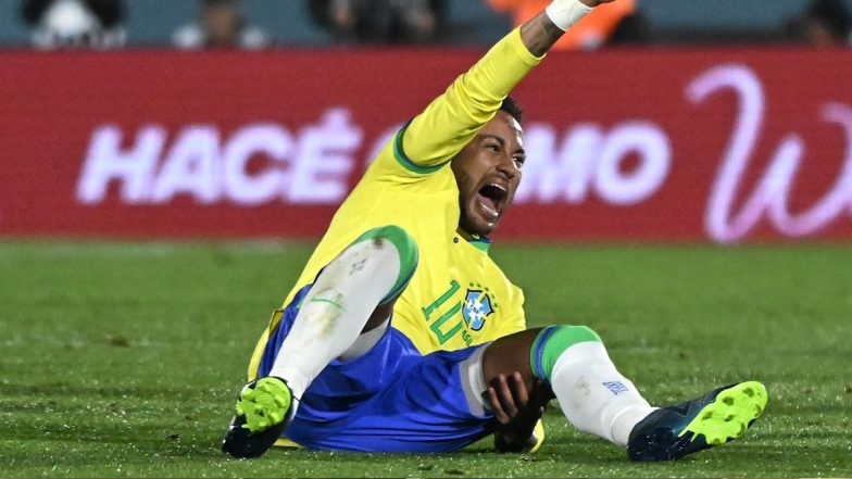 Neymar Suffers ACL Injury During Brazil’s 0–2 Defeat to Uruguay in CONMEBOL FIFA World Cup 2026 Qualifiers, To Undergo Surgery