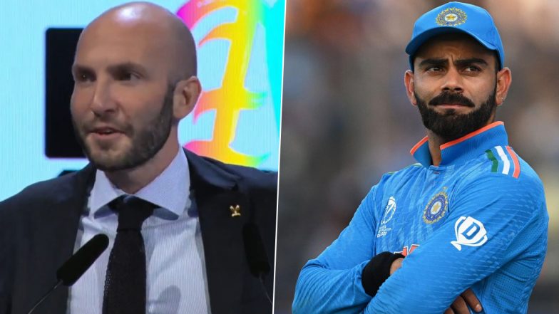 Niccolo Campriani Refers to Virat Kohli's Massive Following While Officially Announcing Cricket as Part of LA 28 Olympic Games (Watch Video)