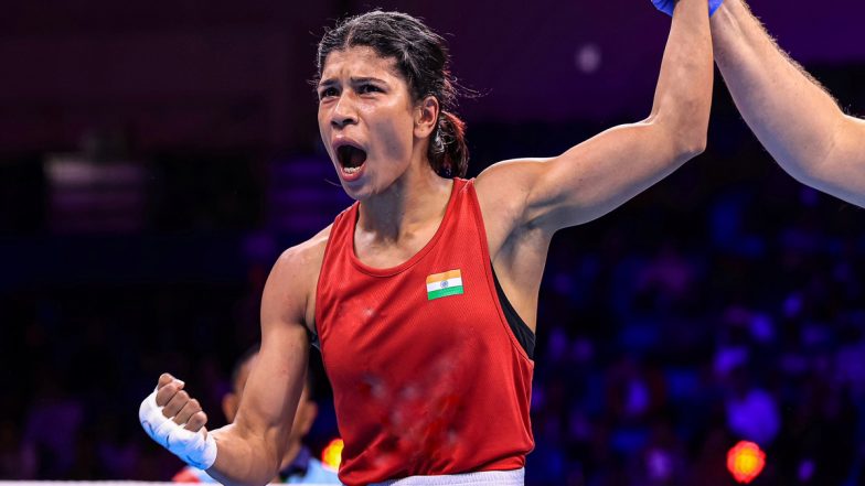 Nikhat Zareen vs Raksat Chuthamat, Asian Games 2023 Boxing Live Streaming Online: Know TV Channel & Telecast Details for Women's 50kg Semifinal Clash in Hangzhou