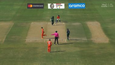 No Scorecard During PAK vs NED ICC Cricket World Cup 2023 Match! Fans Irked After Digital Scoreboard on Broadcast Temporarily Disappears Due to Technical Glitch