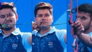 Abhishek Verma, Ojas Deotale and Prathamesh Jawkar Star As India Beat South Korea To Win Gold Medal in Archery Men&rsquo;s Compound Team Event at Asian Games 2023