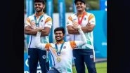 India vs Bhutan, Asian Games 2023 Archery Live Streaming Online: Know TV Channel & Telecast Details for Compound Men&rsquo;s Team Quarterfinal Clash in Hangzhou