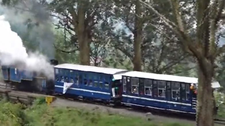 Tamil Nadu: Ooty Mountain Hill Railway Toy Train Completes 115 Years of Service (Watch Video)