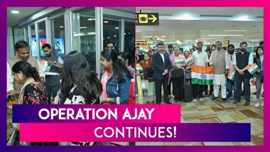Operation Ajay: Sixth Flight With 143 Passengers, Including Two Nepalese Citizens, Arrives In Delhi From Tel Aviv Amid Israel-Hamas Conflict