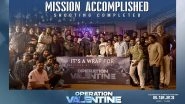 Operation Valentine: Shooting of Varun Tej and Manushi Chhillar&rsquo;s Upcoming Film Wrapped Up (View Pic)