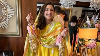 Parineeti Chopra’s Unseen Pic From Her Choora Ceremony Goes Viral on Social Media