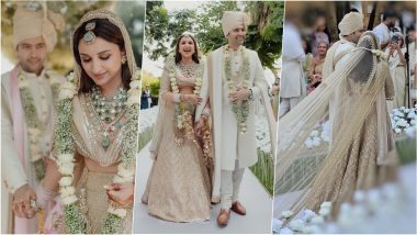 Parineeti Chopra and Raghav Chadha's New Wedding Pictures From Grand Marriage Celebration Go Viral