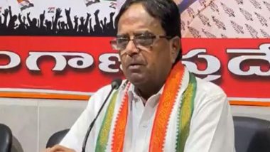 Telangana Assembly Elections 2023: In Major Setback, Senior Leader Ponnala Lakshmaiah Quits Congress Ahead of Vidhan Sabha Polls