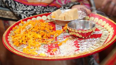Karwa Chauth 2023 Thali Decoration Items and Videos: Impressive Ideas To Decorate the Karwa Thali for Auspicious Hindu Festival