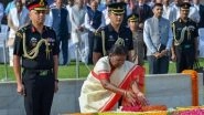 Gandhi Jayanti 2023: President Droupadi Murmu Pays Homage to Mahatma Gandhi at Rajghat (Watch Video)