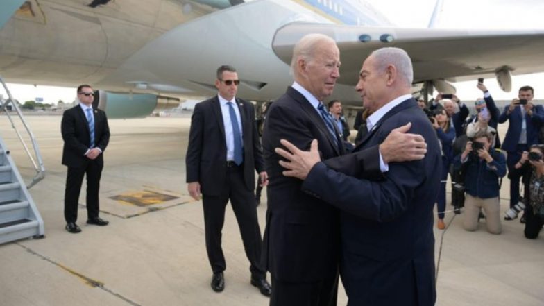 Joe Biden Angry at Benjamin Netanyahu, US President Reportedly Calls Israeli PM 'A***ole’ Over Israel’s Gaza Policy