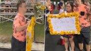 Youth With Down Syndrome Asks Girlfriend to Be His Prom Date at Football Game, Old Video of Couple Celebrating Goes Viral Again