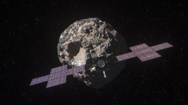 NASA Successfully Launches Psyche Mission Aiming To Explore Asteroid Rich in Gold, Diamond and Platinum (Watch Video)