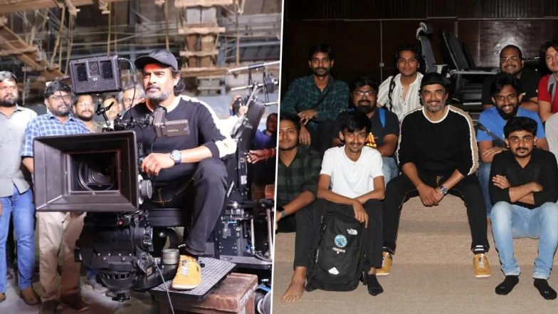 R Madhavan Visits FTII For The First Time After Taking Charge As Chairman, Interacts With Students (View Pics)