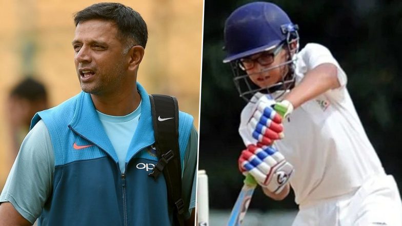 Samit Dravid, Son of Team India Head Coach Rahul Dravid, Scores 87 During Karnataka vs Mumbai Vinoo Mankad Trophy 2023 Pre-Quarterfinal Match