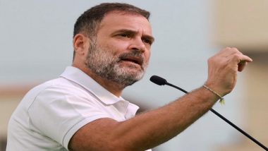 Israel-Palestine Conflict: Congress Leader Rahul Gandhi Calls for Ending Violence Between Israel and Hamas