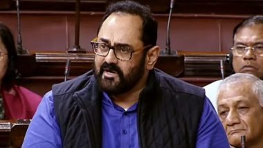 Kerala Blast: FIR Registered Against MoS Rajeev Chandrasekhar for His Controversial Remarks on Convention Centre Explosions