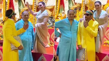 Dussehra 2023: Video of Rani Mukerji and Jackie Shroff Vibing to Dhol Beats at Durga Pandal Is Sure To Amp Up Your Festive Spirit – WATCH