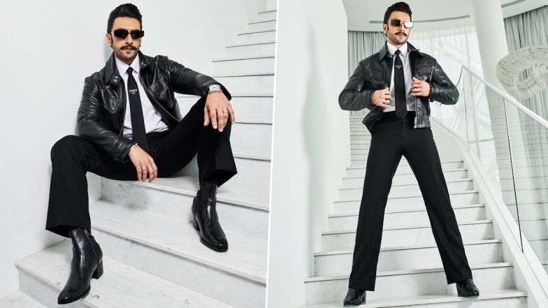 Ranveer Singh - Buy White T Shirts, Black Formal Blazer with Blue Loafers  Scrapbook Look by Neha
