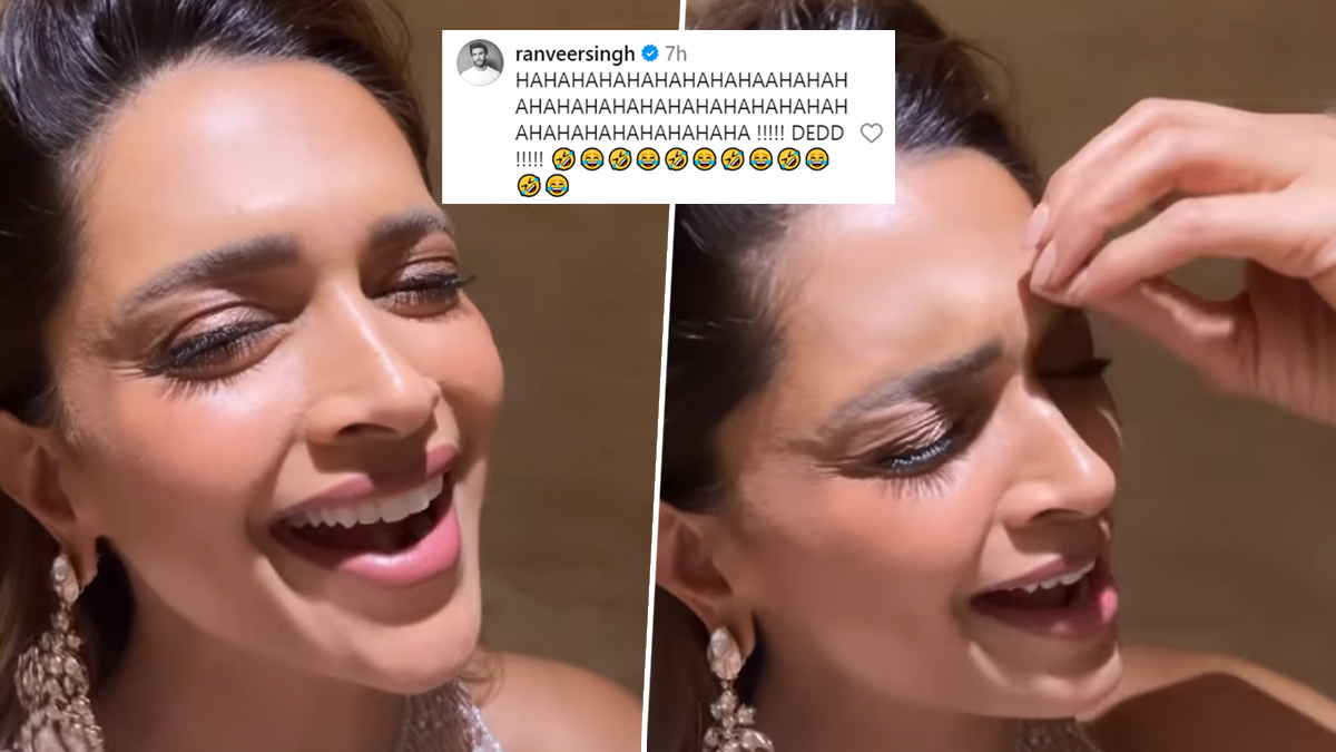Bollywood star Deepika Padukone tags Ranveer Singh in hilarious