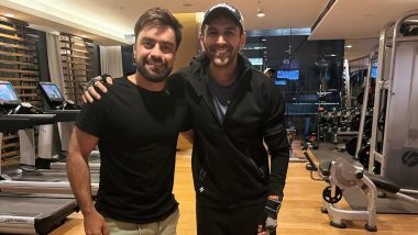 Rashid Khan Is All Smiles As He Bumps Into Kartik Aaryan at Gym (View Pic)