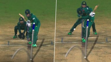 Unfair! Fans React After Rassie van der Dussen Adjudged Out LBW Due to DRS ‘Glitch’ During PAK vs SA CWC 2023