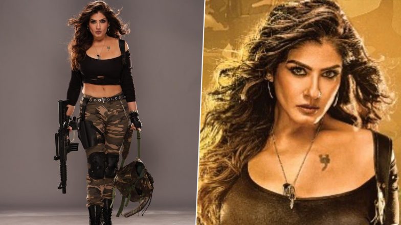 Raveena Tandon Flaunts Her Sex Appeal in These BTS Moments From Welcome To The Jungle Promo Shoot (View Pics & Videos)