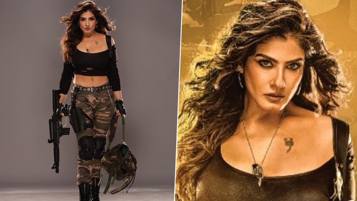 Raveena Tandon Flaunts Her Sex Appeal in These BTS Moments From Welcome To  The Jungle Promo Shoot (View Pics & Videos) | 🎥 LatestLY