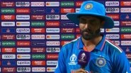 'Was Thinking This Is a Test Match Bowling Wicket&rsquo; Ravindra Jadeja on Chepauk Pitch After Scalping 3/28 in India's Win over Australia in ICC Cricket World Cup 2023