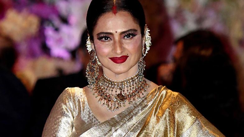 Rekha Birthday: Manish Malhotra Drops Video Montage Featuring Veteran Actress’ Glamorous Pics, Says, ‘Stay This Fabulous’ (Watch)