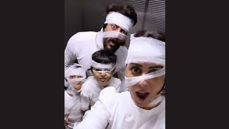 Halloween 2023: Riteish Deshmukh, Genelia Deshmukh And Kids Transform Into Mummies For Spooky Festival (View Pic)