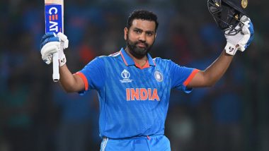 IND vs AFG ICC Cricket World Cup 2023 Video Highlights: Watch Rohit Sharma Score Record-Breaking Century as Men in Blue Continue Winning Run