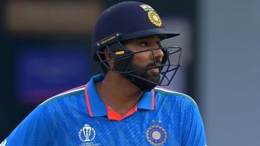 IND vs ENG ICC Cricket World Cup 2023: Rohit Sharma Completes 18,000 Runs in International Cricket