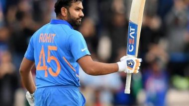 ICC Cricket World Cup 2023: Rohit Sharma Closes In on Record for Hitting Most ODI Sixes in a Calendar Year