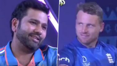 'Kya Yaar....' Rohit Sharma Reacts to Journalist’s Question on Controversial Ending to 2019 England vs New Zealand CWC Final During Captains’ Day, Video Goes Viral!