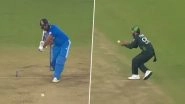 Rohit Sharma Wicket Video: Watch Shaheen Afridi Dismiss Indian Captain During IND vs PAK ICC Cricket World Cup 2023 Match