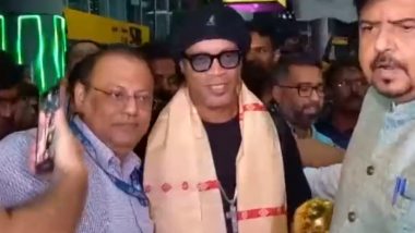 Ronaldinho In India! Brazilian Football Legend Arrives in Kolkata, to Inaugurate a Durga Puja Pandal (Watch Video)