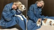 BLACKPINK&rsquo;s Ros&eacute; Looks Fab in Baggy Denim-On-Denim Look, K-Pop Idol Poses With Pet Dog in Latest Pics