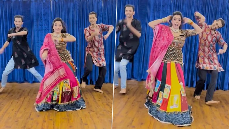 Navratri 2023: Rupali Ganguly Wishes 'Shubho Saptami' to Fans As She Does Garba in Vibrant Lehenga on 'Sun Sajni' Track (Watch Video)