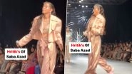 Lakme Fashion Week 2023: Saba Azad Sets the Runway Ablaze with Mesmerising Dance Performance (Watch Video)