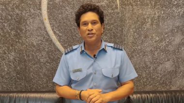 IAF Foundation Day 2023: Sachin Tendulkar Extends Warm Greetings to Indian Air Force Personnel on 91st Anniversary